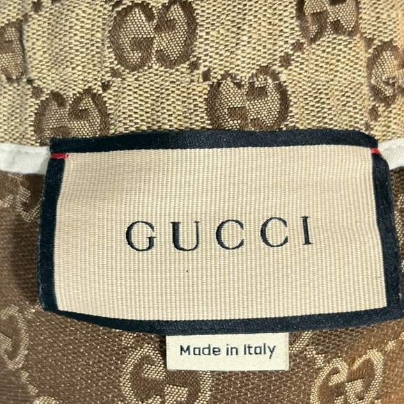 Gucci Beige GG Patterned Men's Shorts - Picture 9 of 11